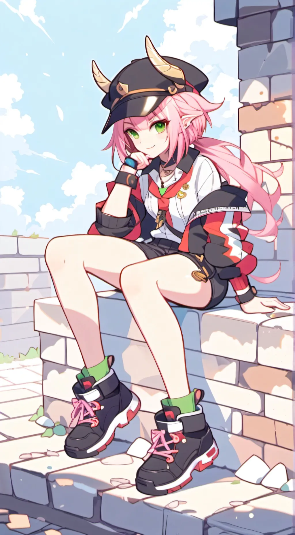 ai character: nimiko background