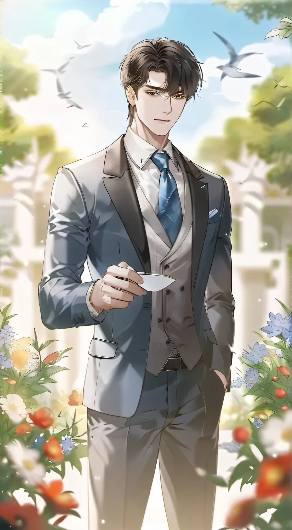 ai character: Kane  background