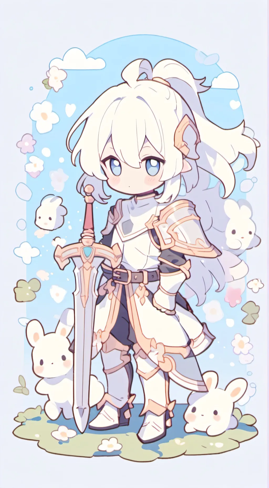 ai character: something background