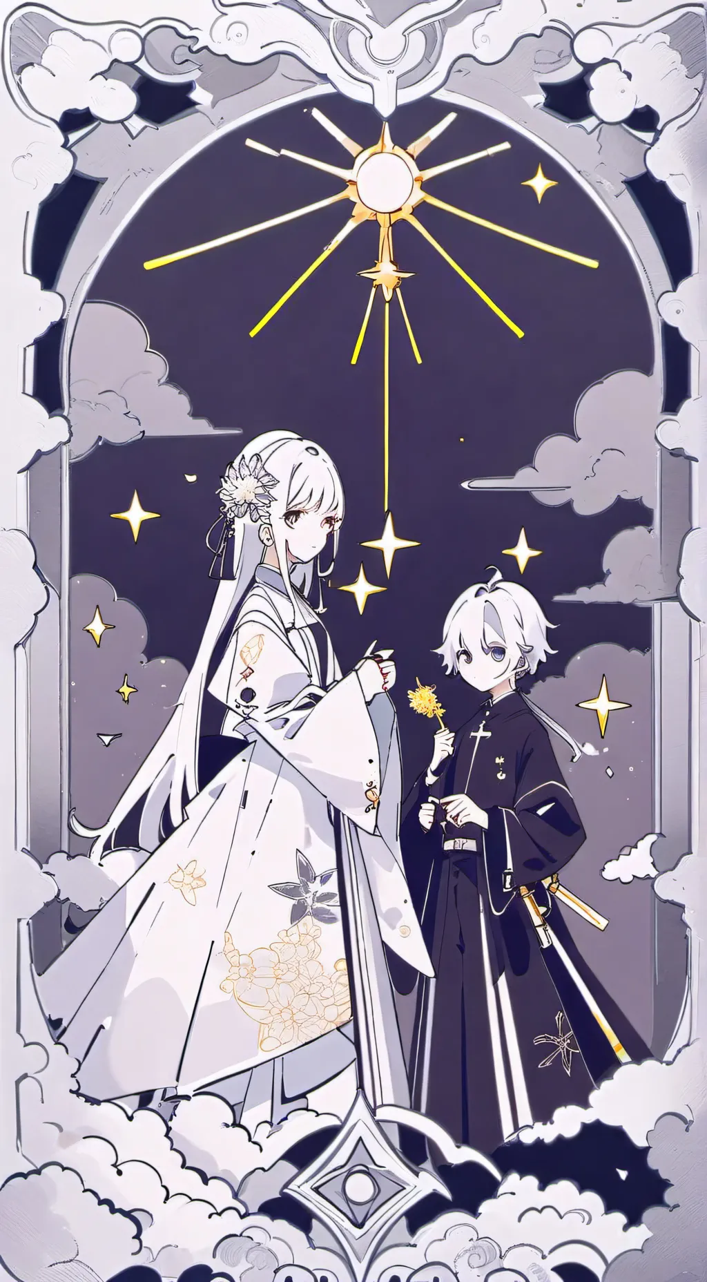 ai character: U background