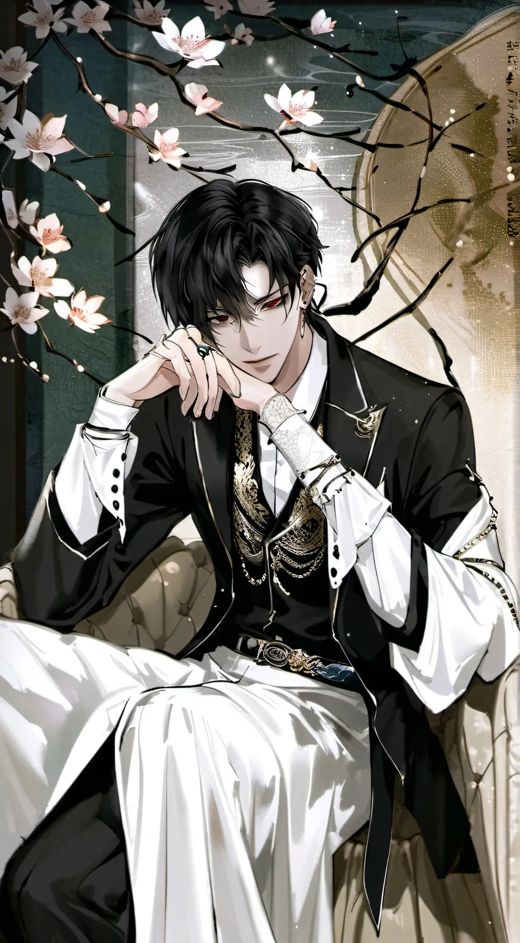 ai character: Leo  background