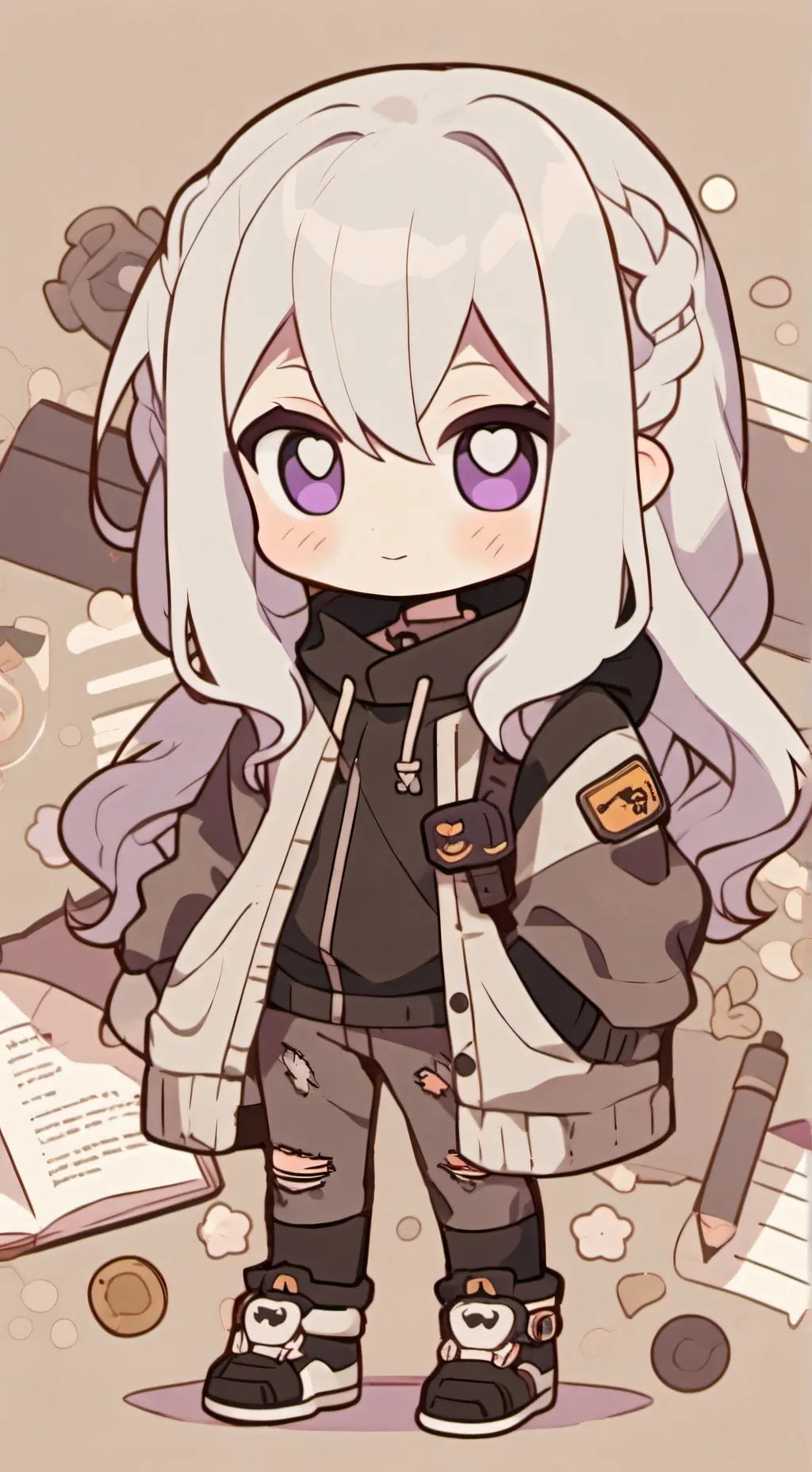 ai character: Dove background