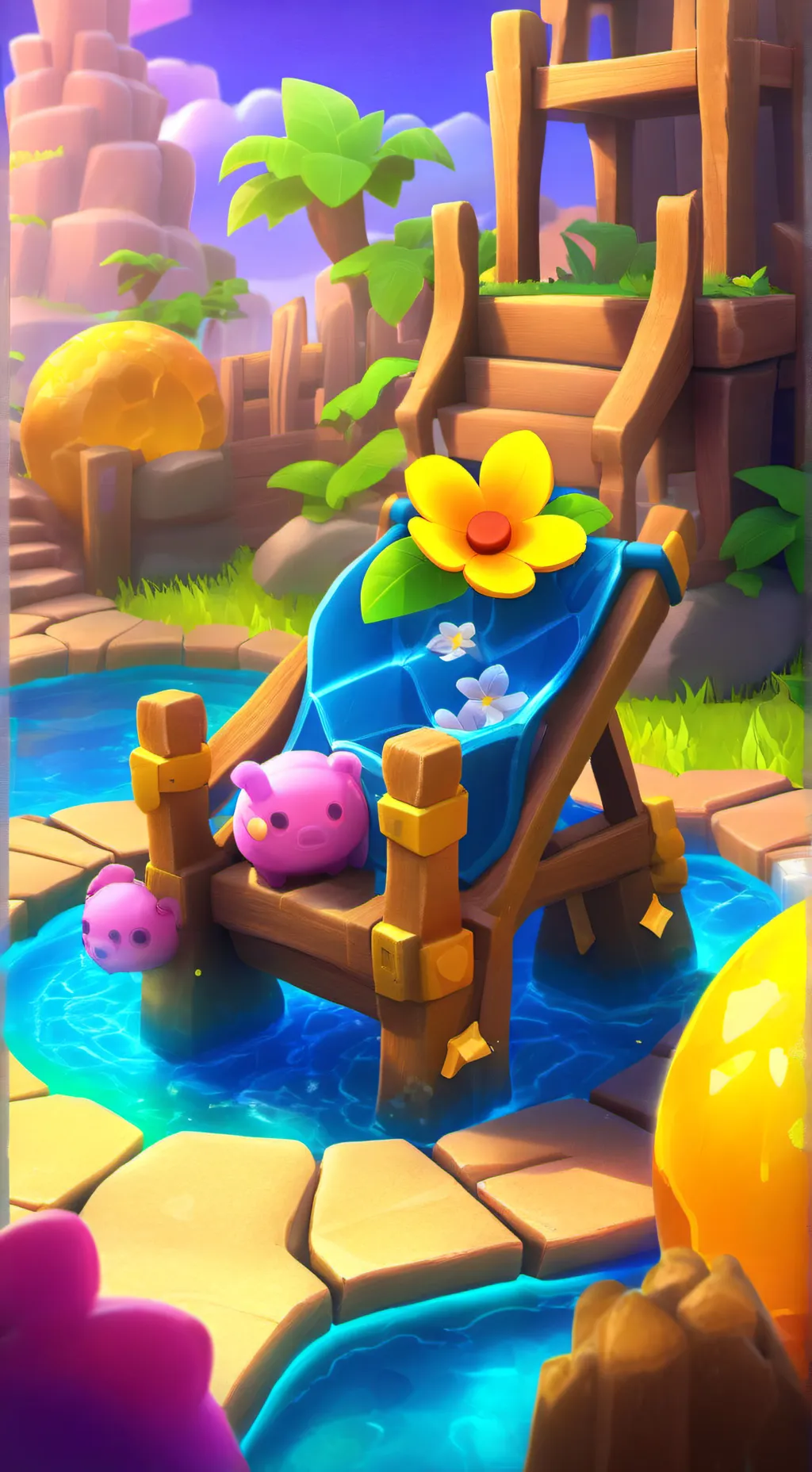 ai character: Dont say a! background