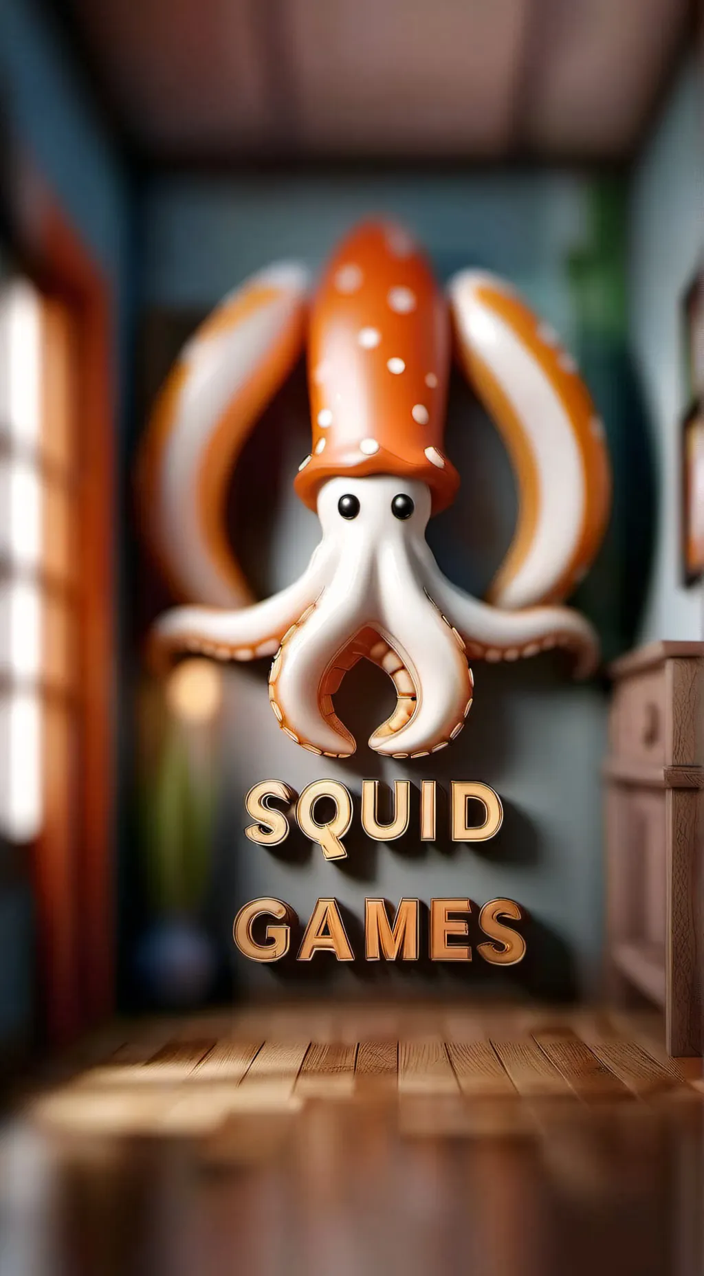 ai character: squid games background