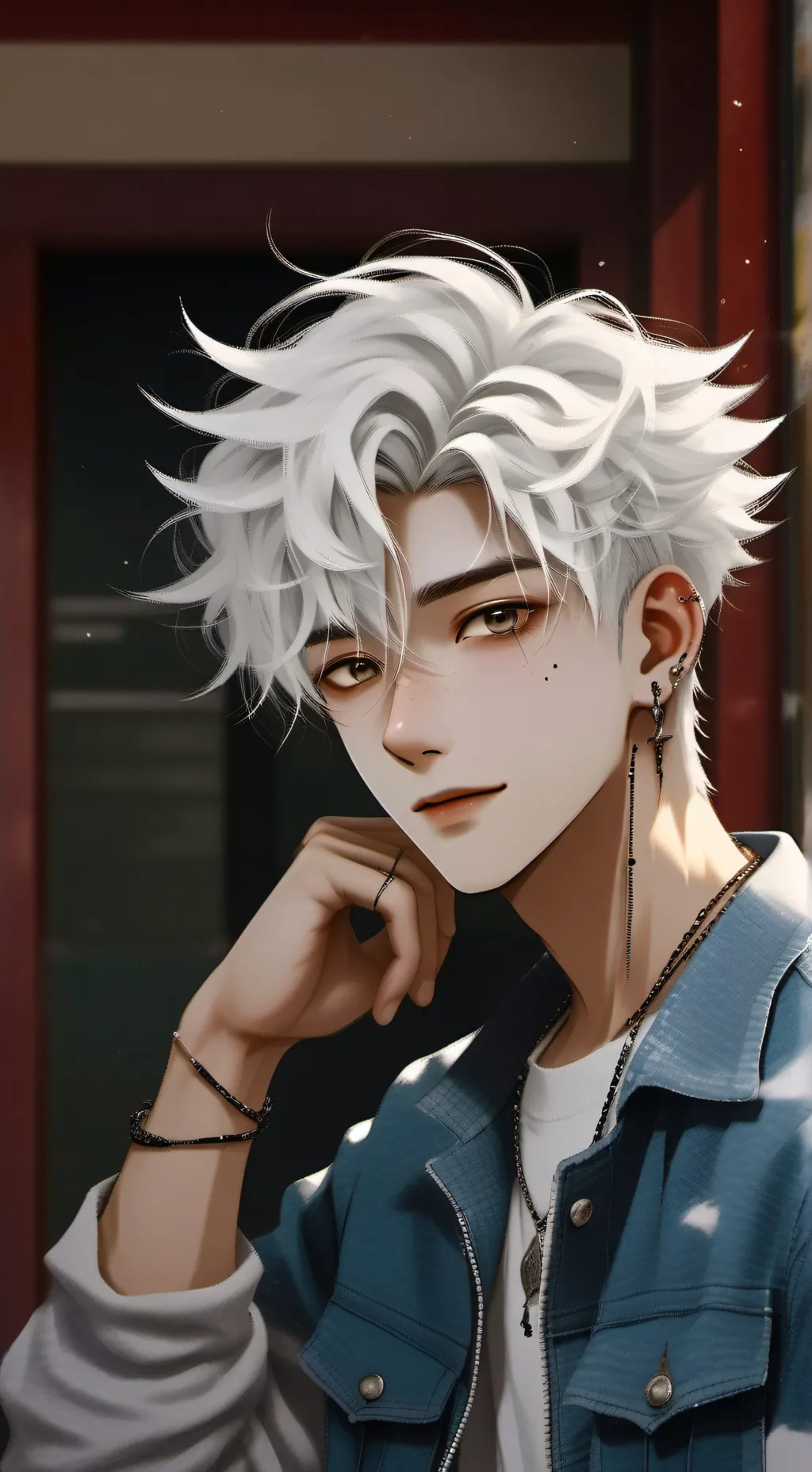 ai character: mart background