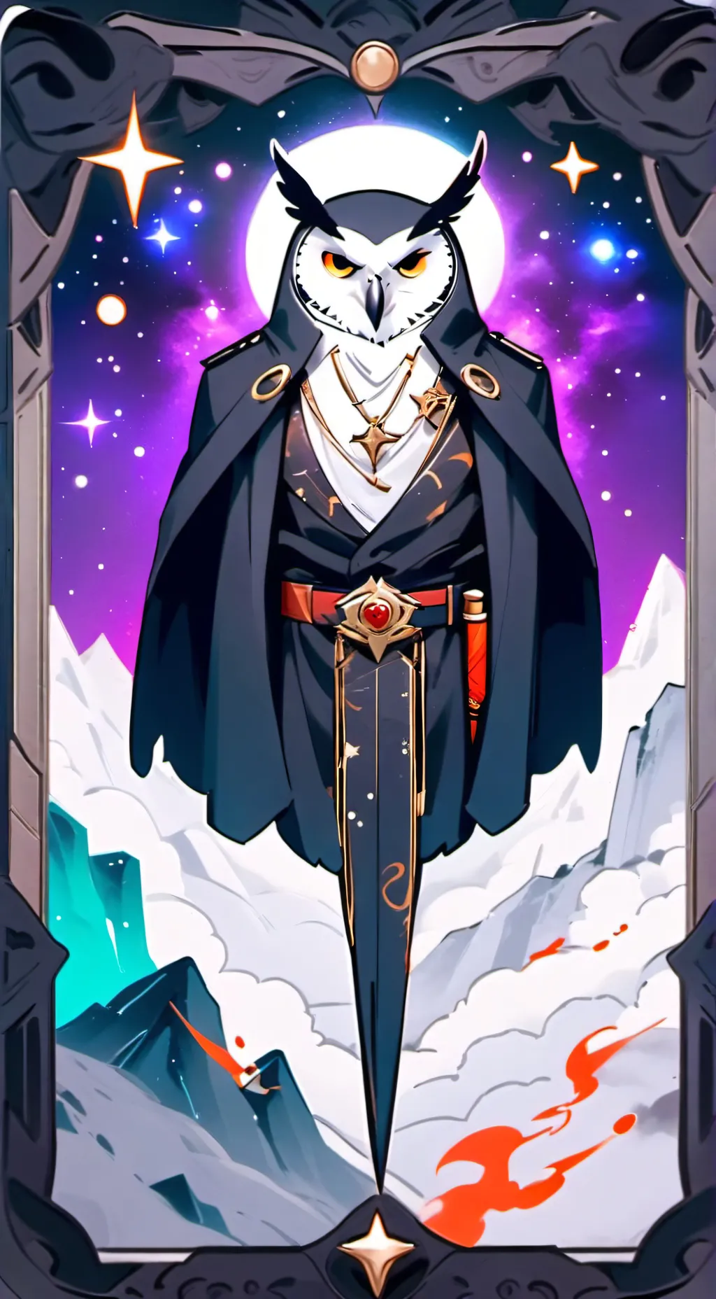 ai character: Stolas background