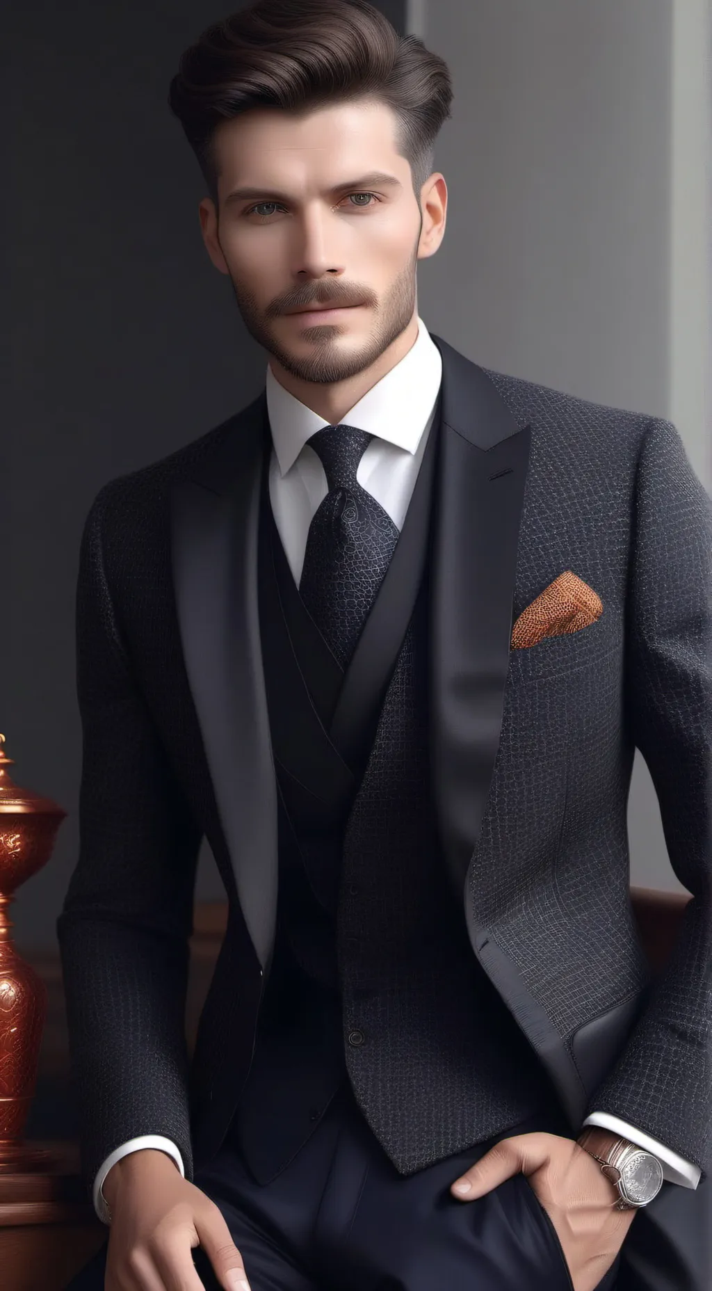 ai character: leo background