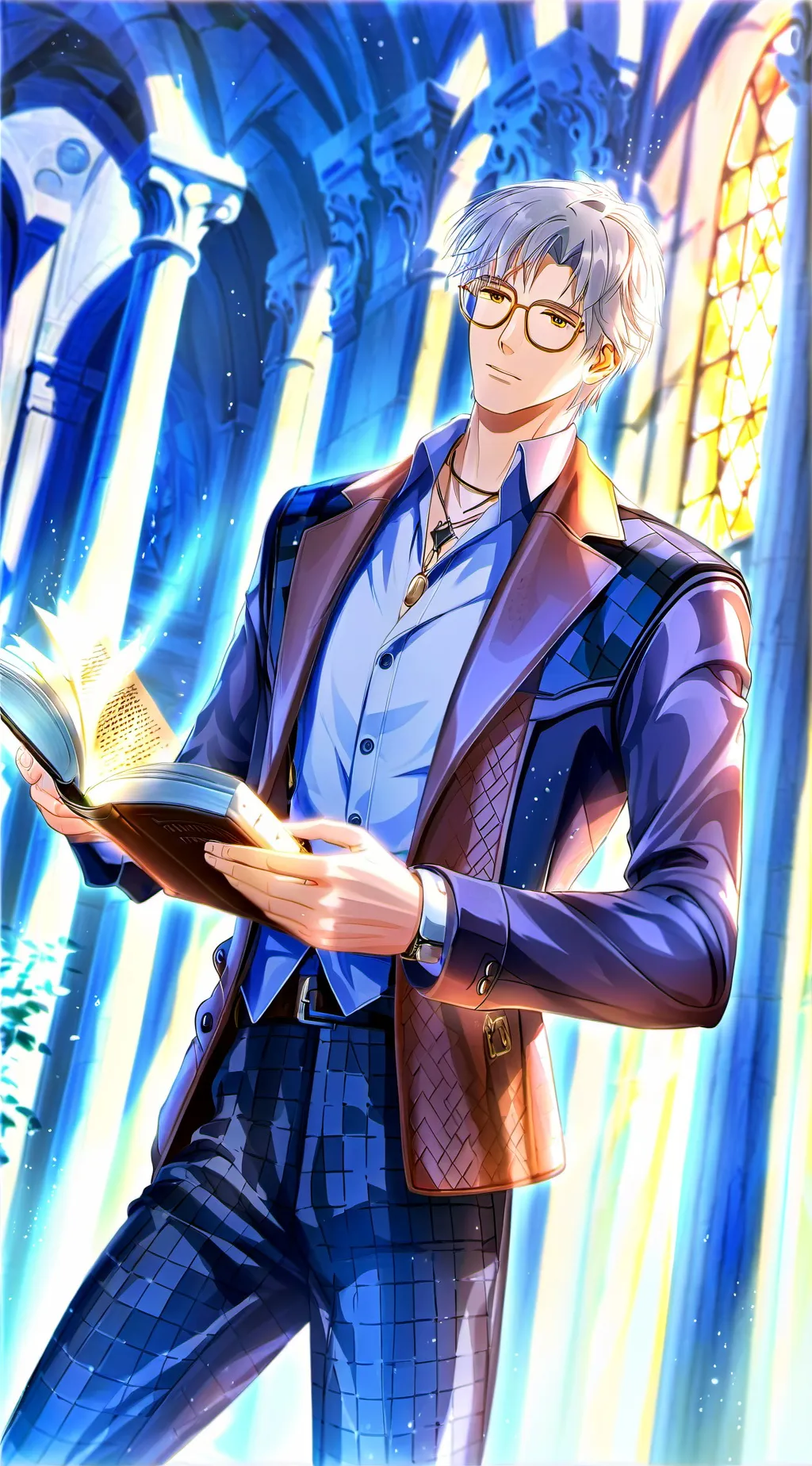 ai character: new student background