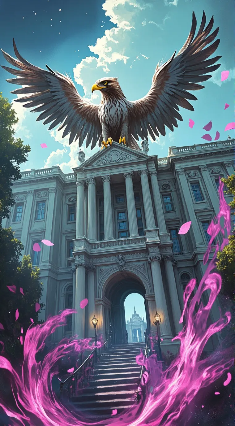 ai character: My school. background