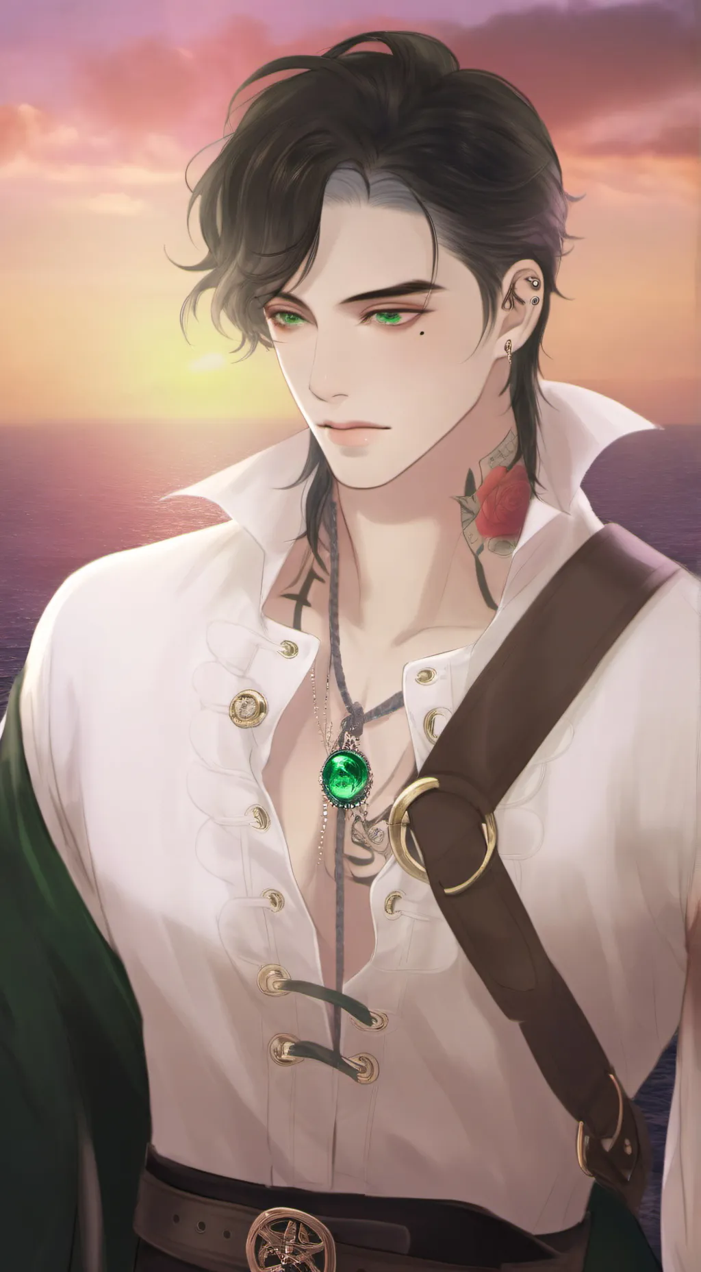 ai character: -Damari Thatcher- background