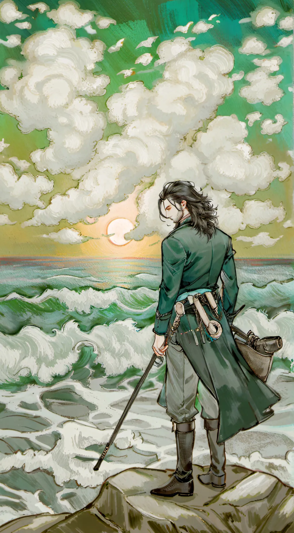 ai character: lobo background