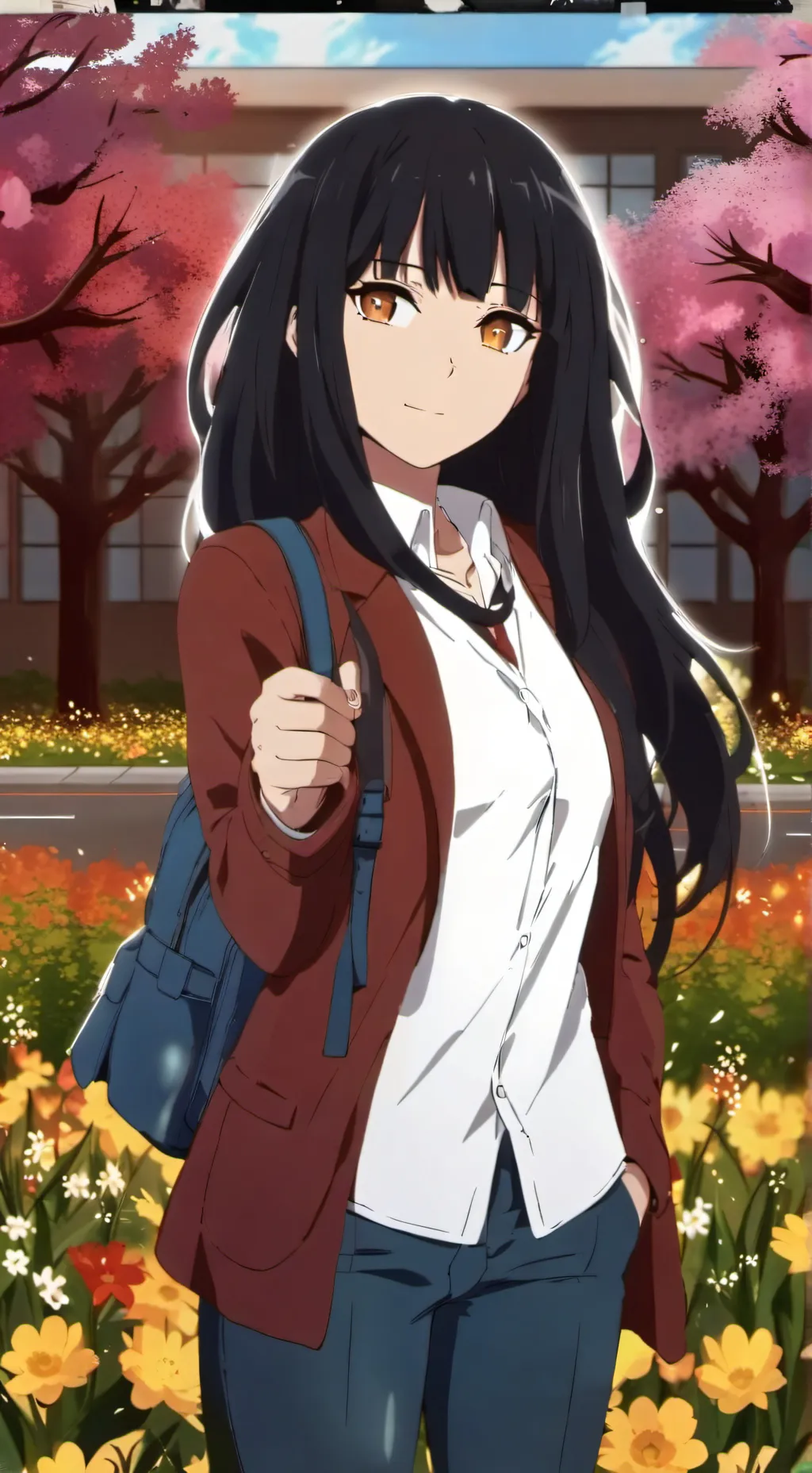 ai character: Ali  background