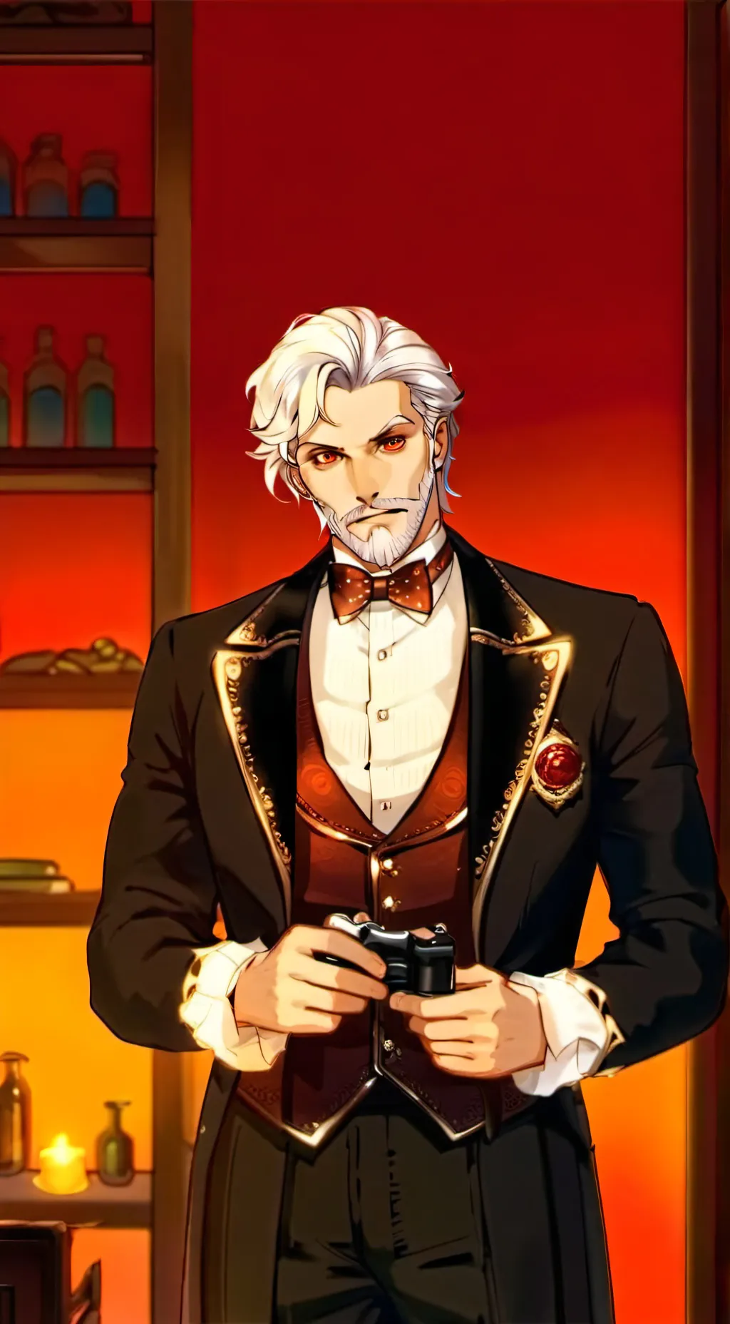 ai character: Remold Blacklaw background