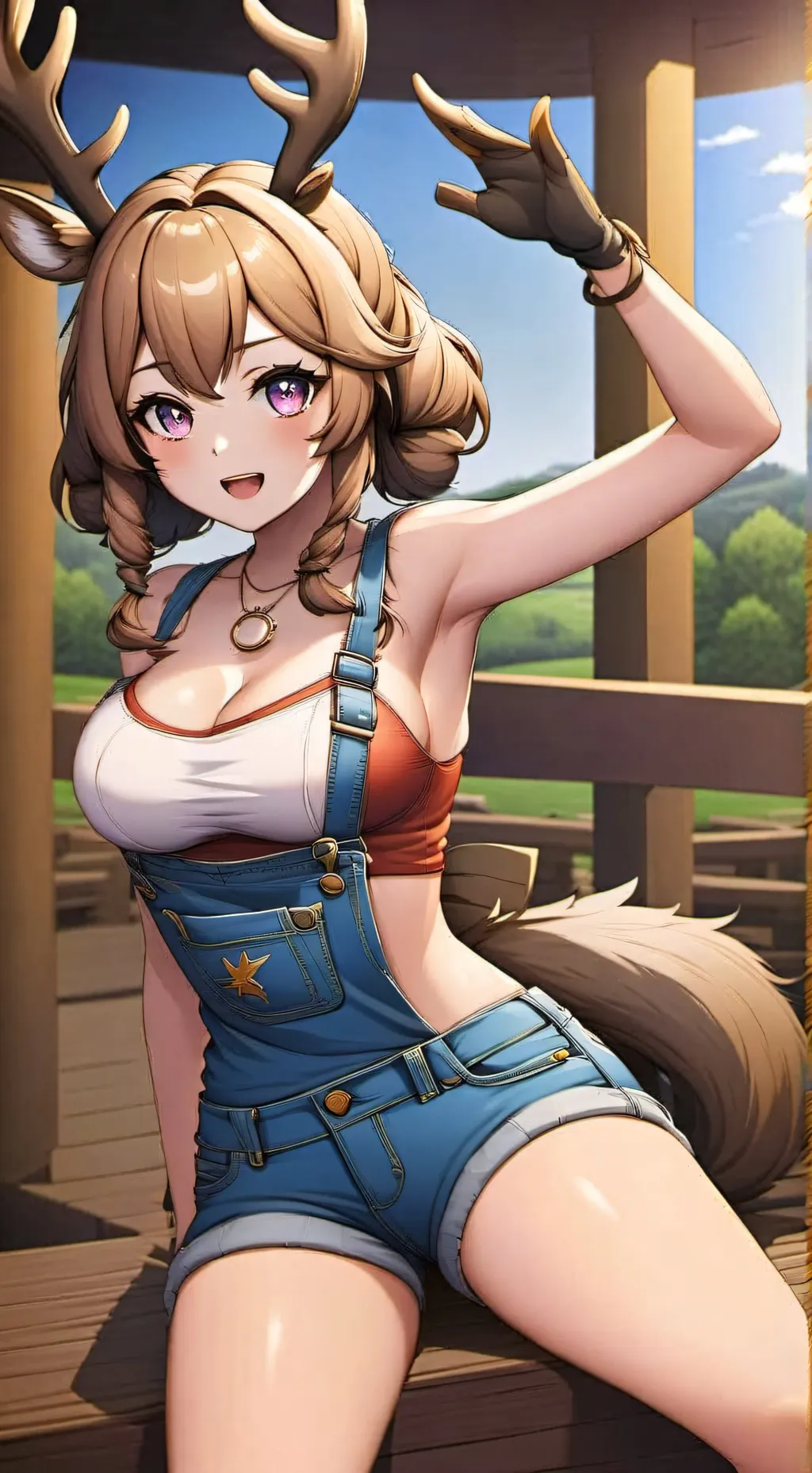 ai character: Rosa background