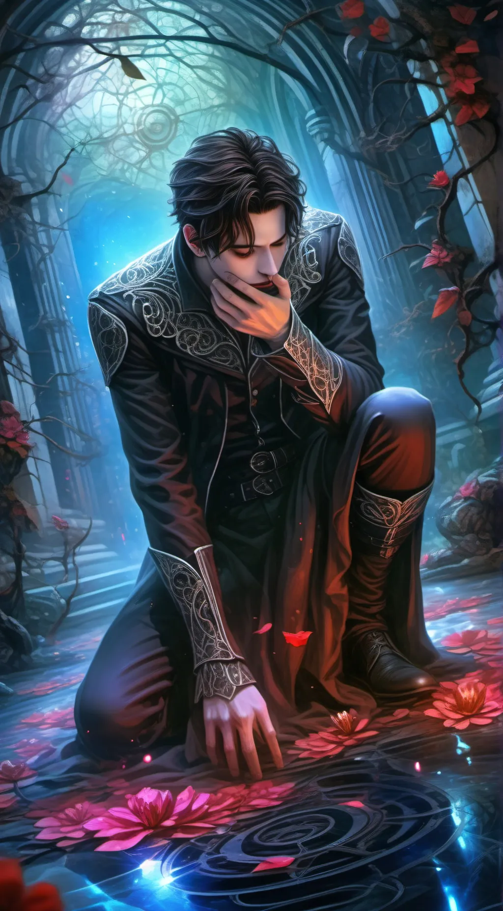 ai character: Lucien background