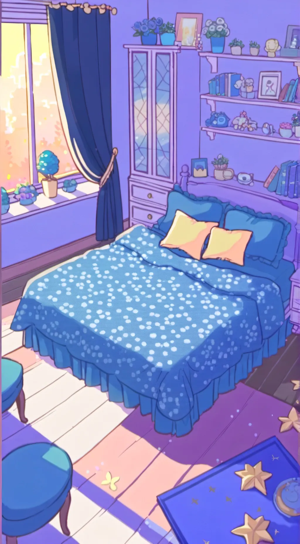 ai character: mha sleepover  background