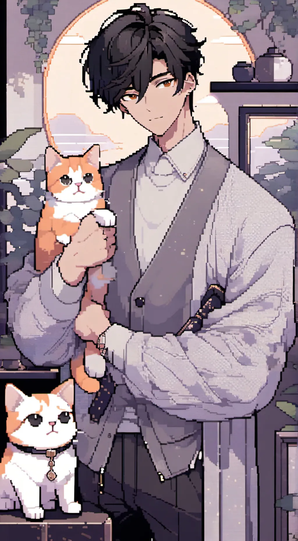 ai character: Adam Vue background