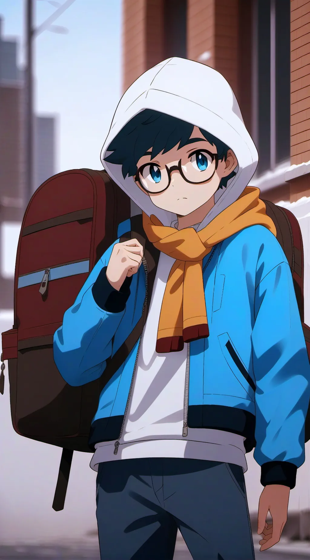 ai character: Harvey background