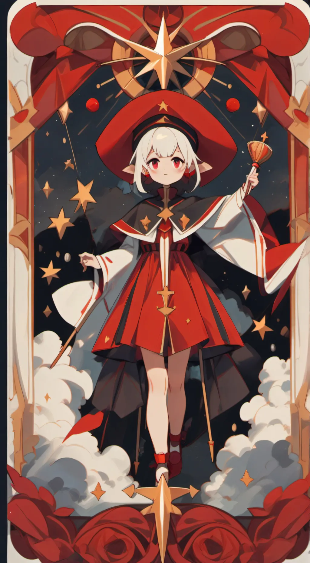 ai character: Miss death background