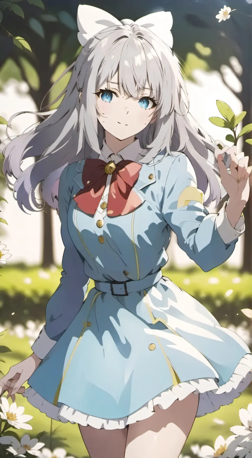 ai character: Gretchen. background