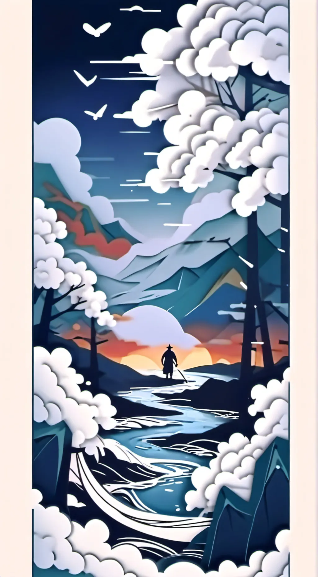 ai character: Human husk background