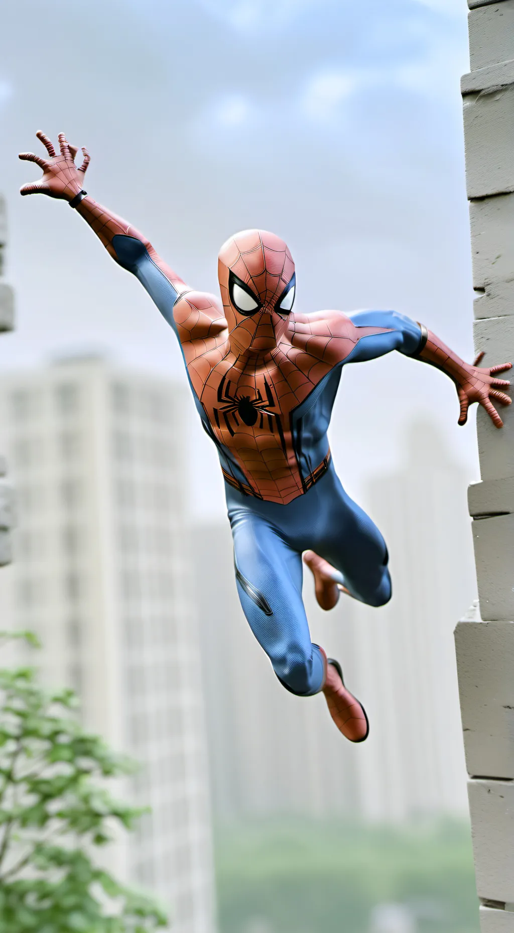 ai character: Spider-Man background