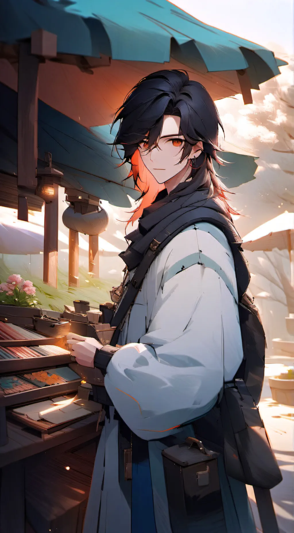 ai character: барн background