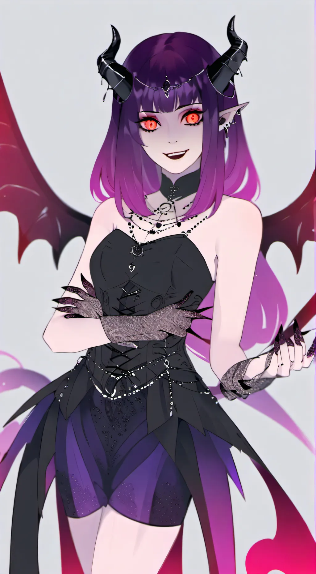 ai character: QUEEN ZILA DARKNES background