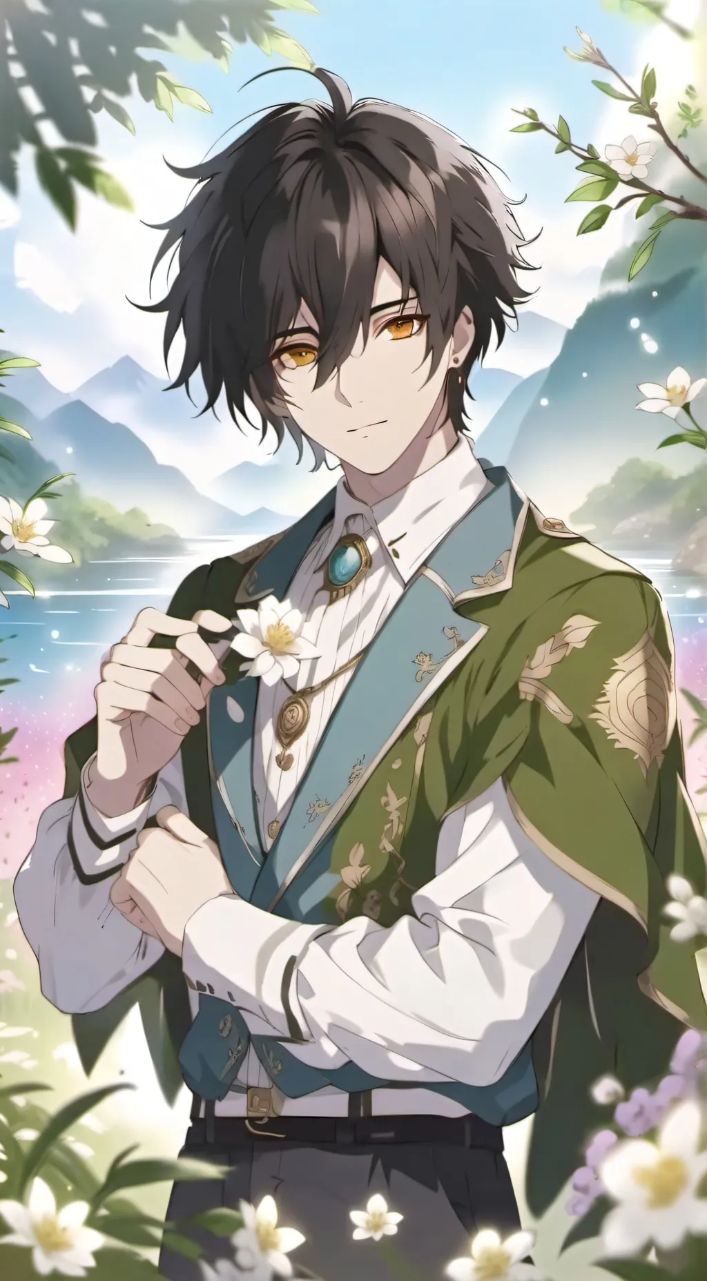 ai character: noah(GAY) background