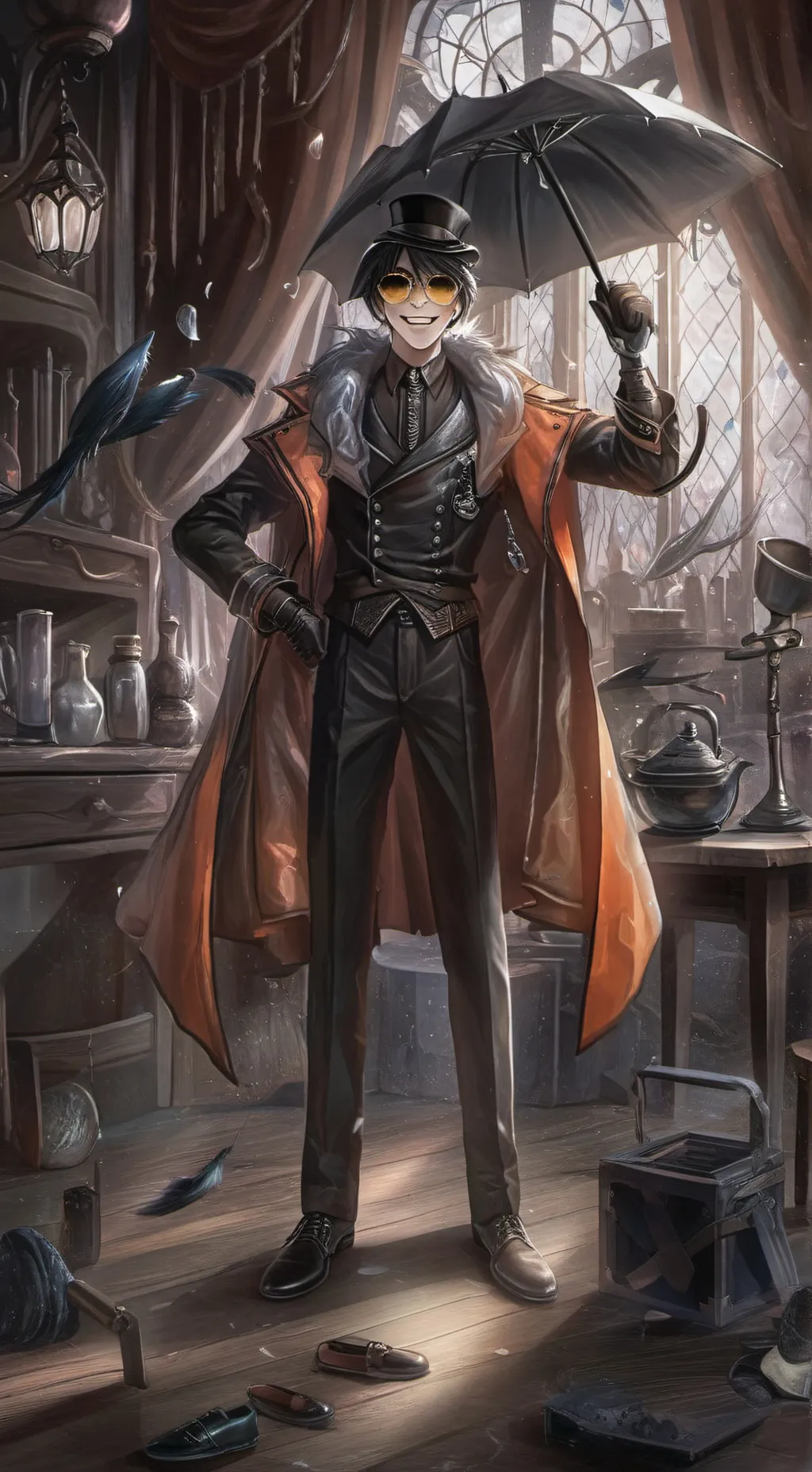 ai character: silly billy background