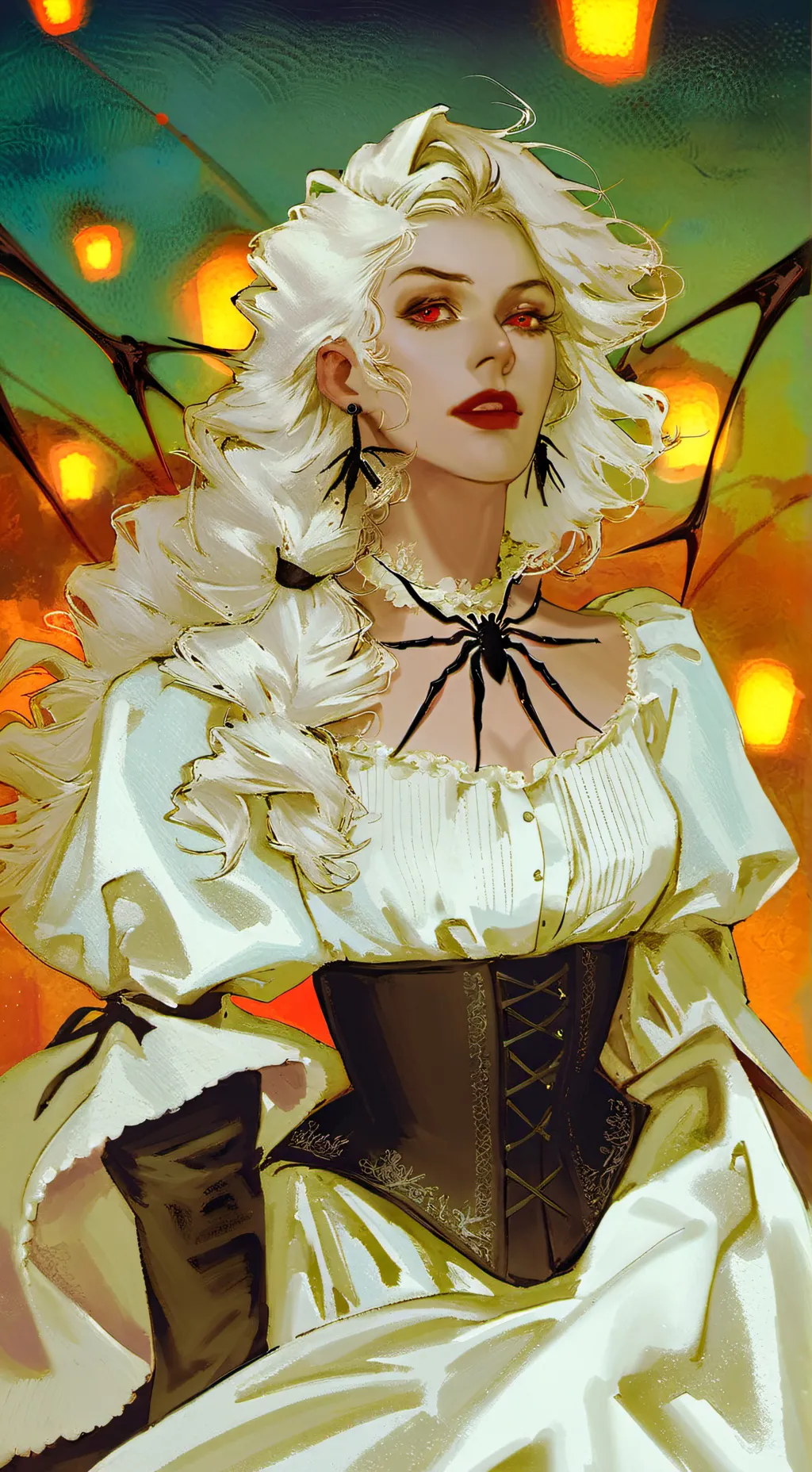 ai character: Silva background