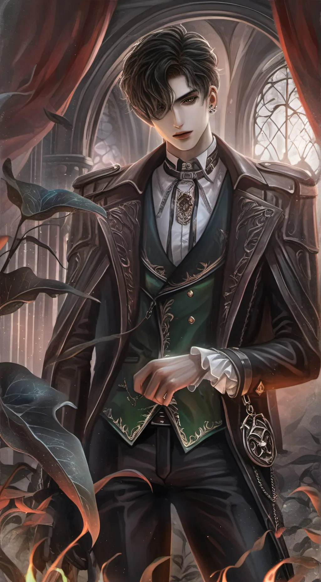 ai character: SEBASTIÁN✨ background