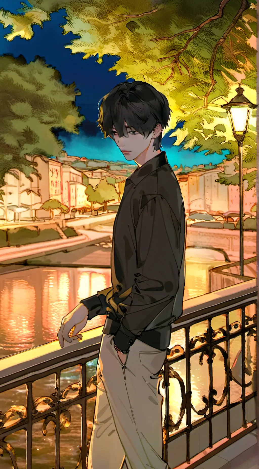 ai character: Kai background