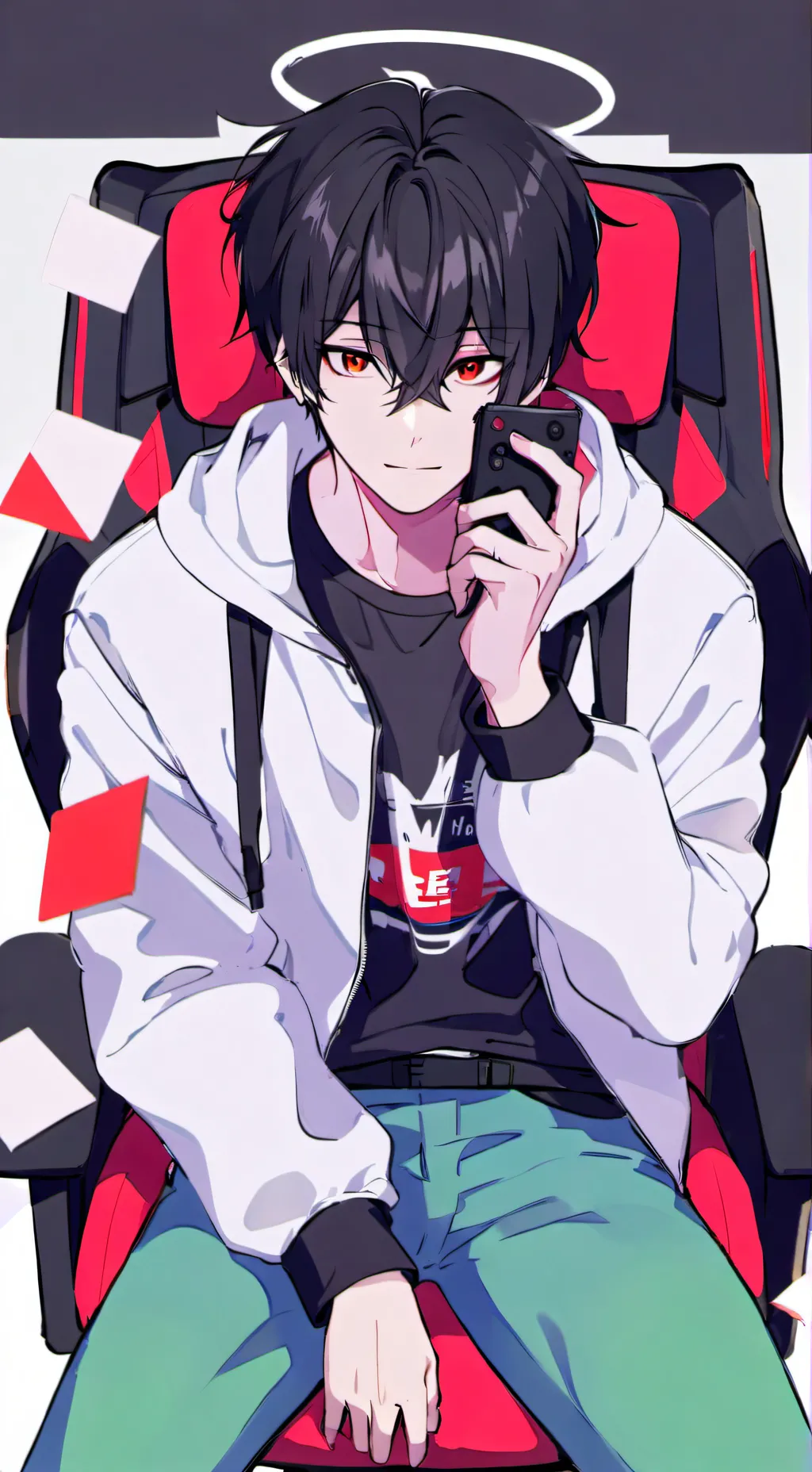 ai character: Sasaki background