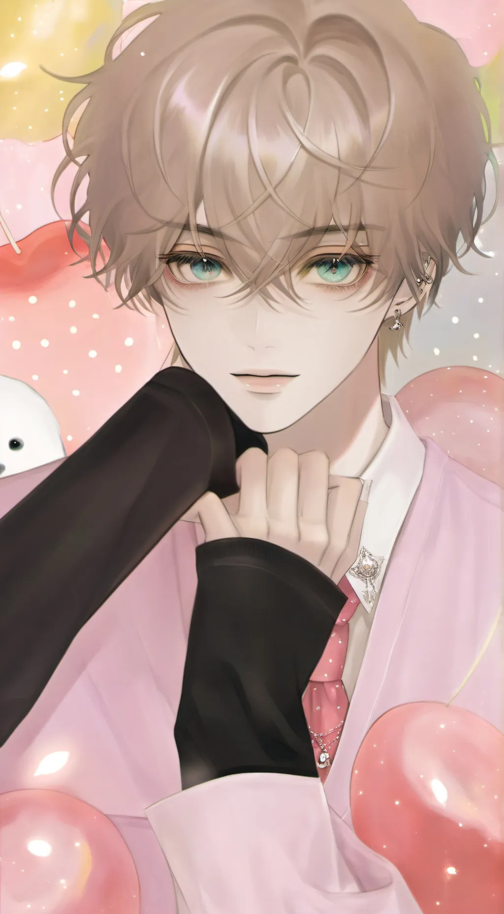 ai character: Lian Zan A.  background