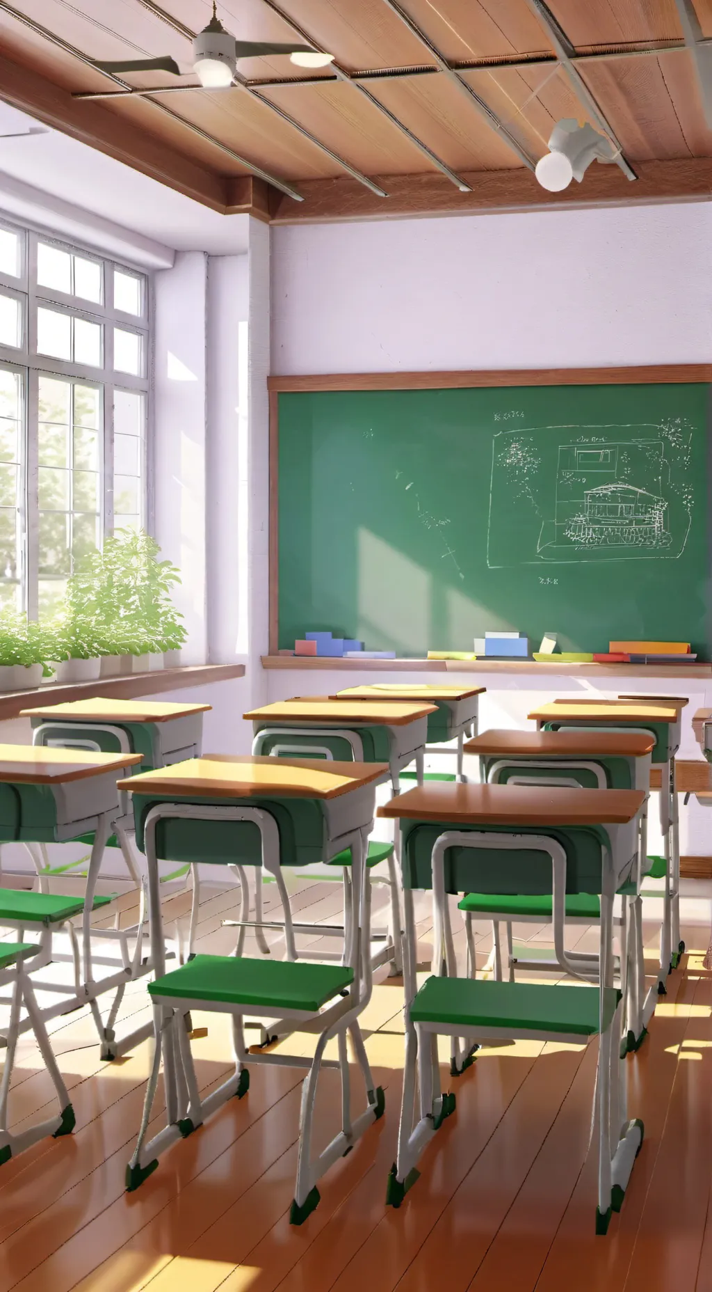 ai character: MD Sprunki Mustard background