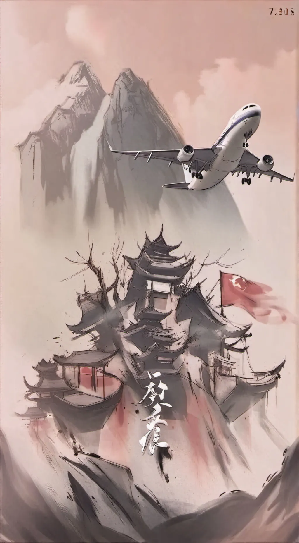 ai character: Chinese Airlines  background