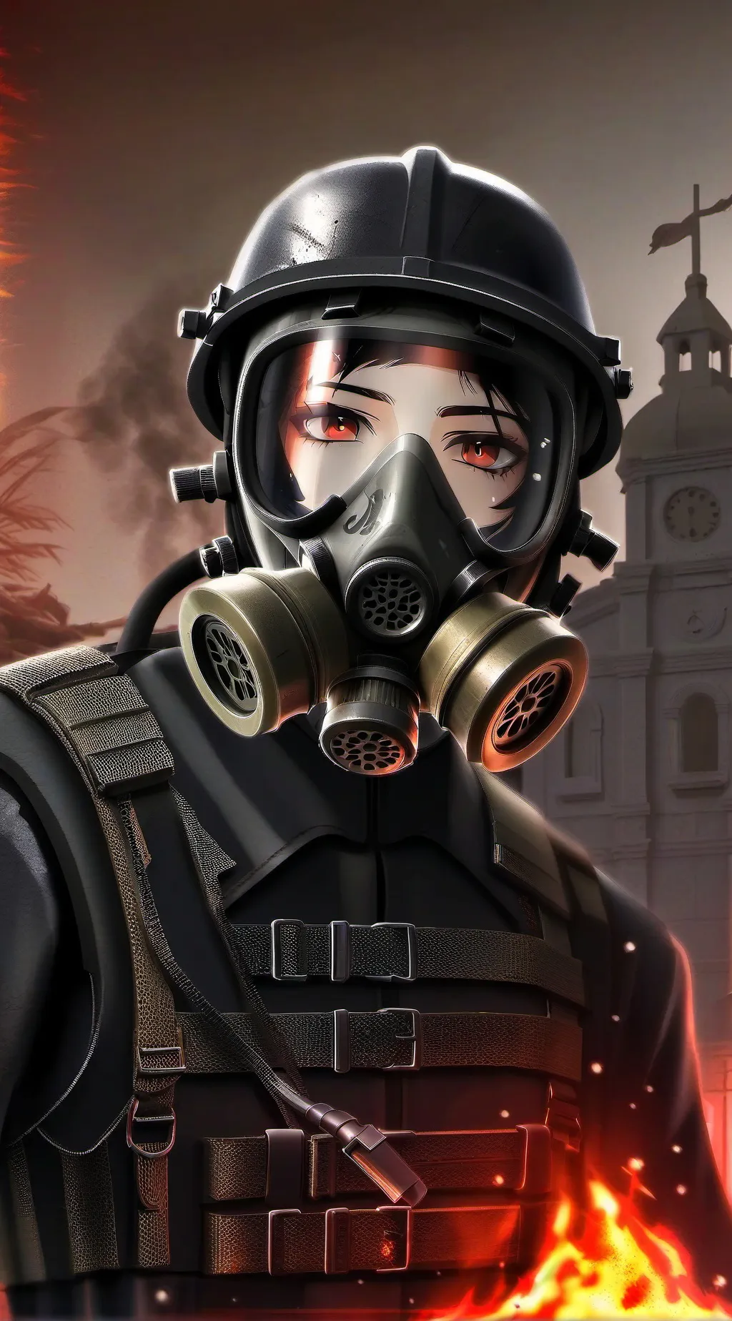 ai character: Aria background