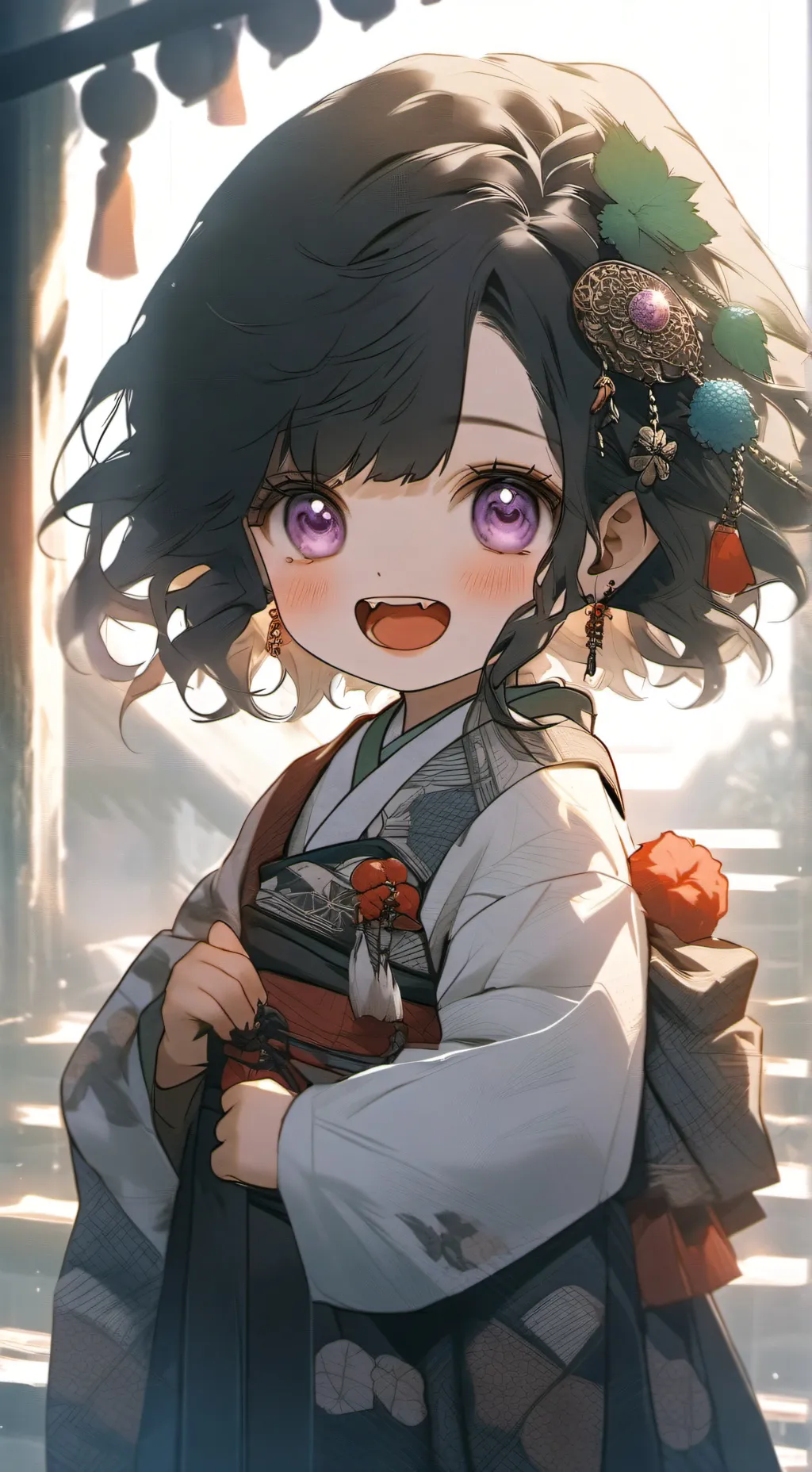 ai character: yoein  background