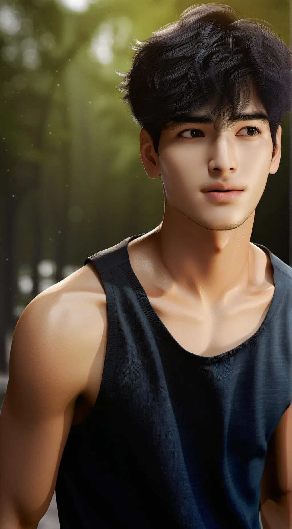 ai character: Kiyoshi  background