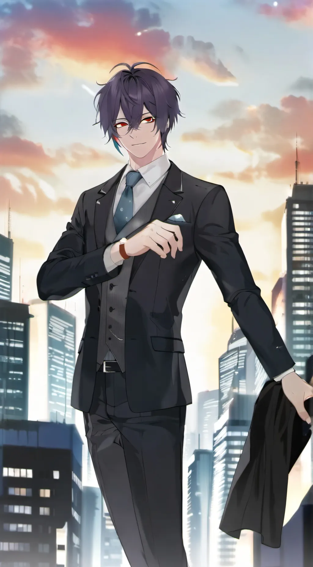 ai character: Noah  background