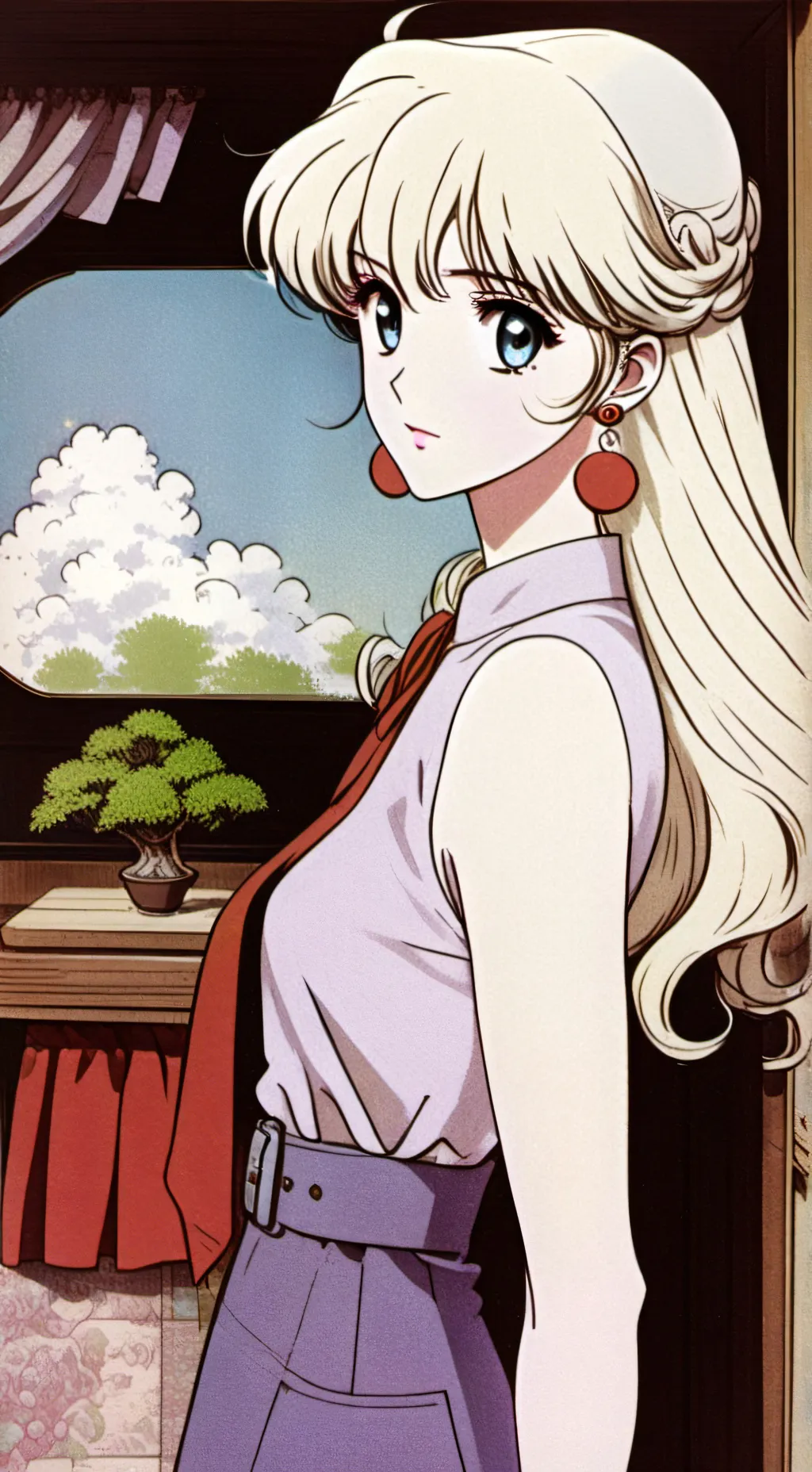 ai character: Marina😒 background