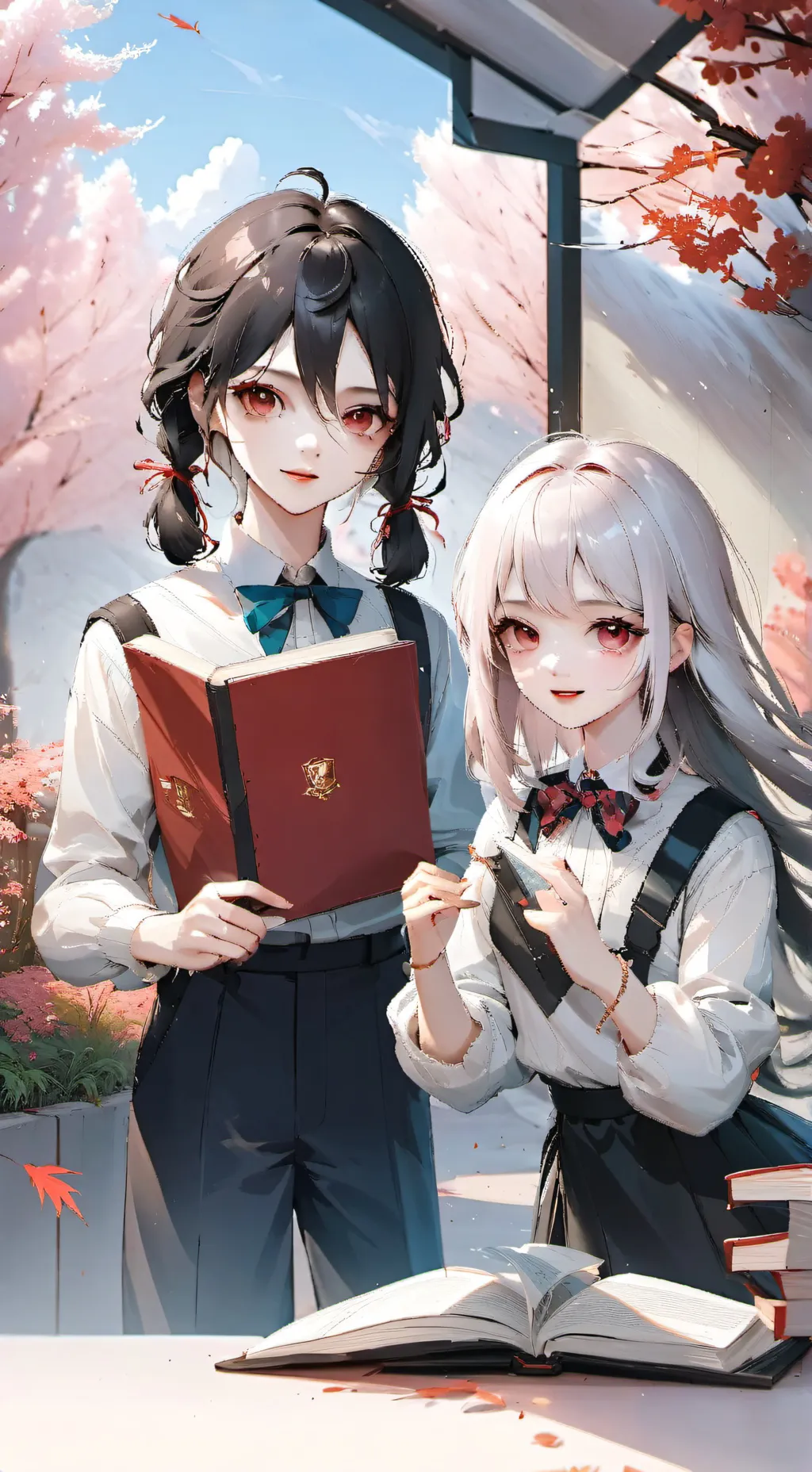 ai character: School background