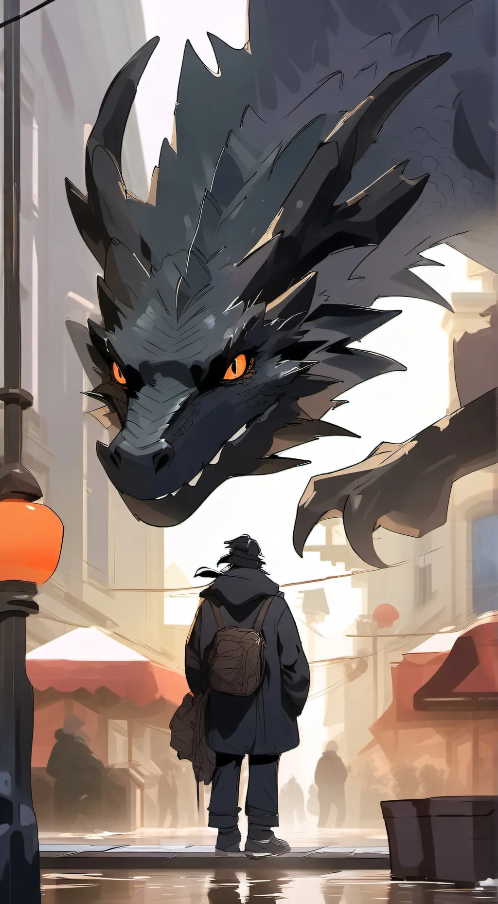 ai character: Httyd (rare dragon background