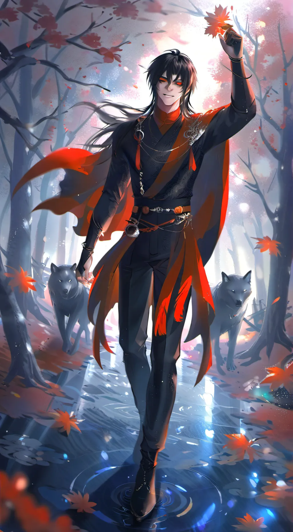 ai character: Demon background