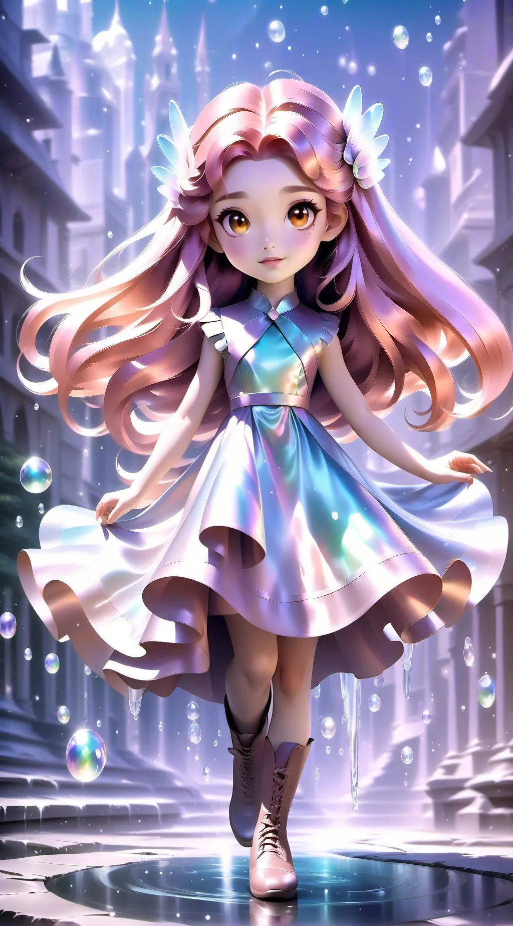ai character: infinty nikki background
