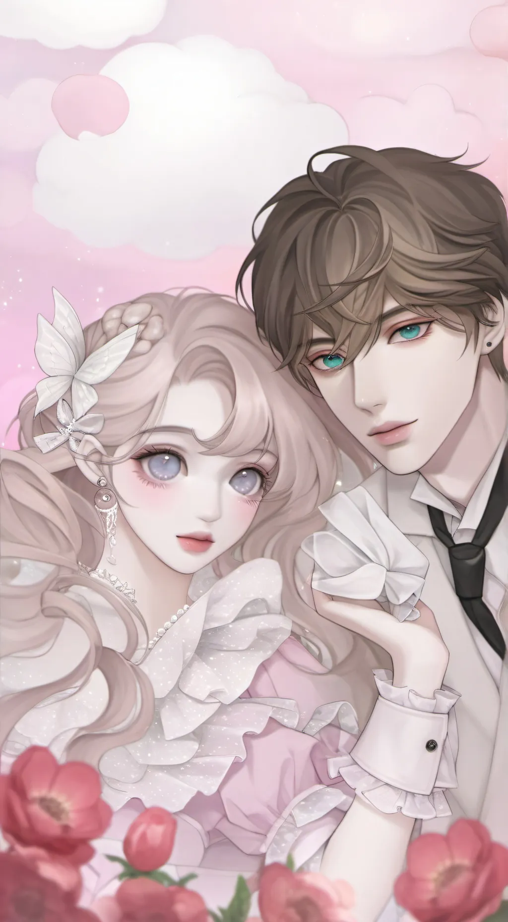 ai character: Echo,and Taylor background