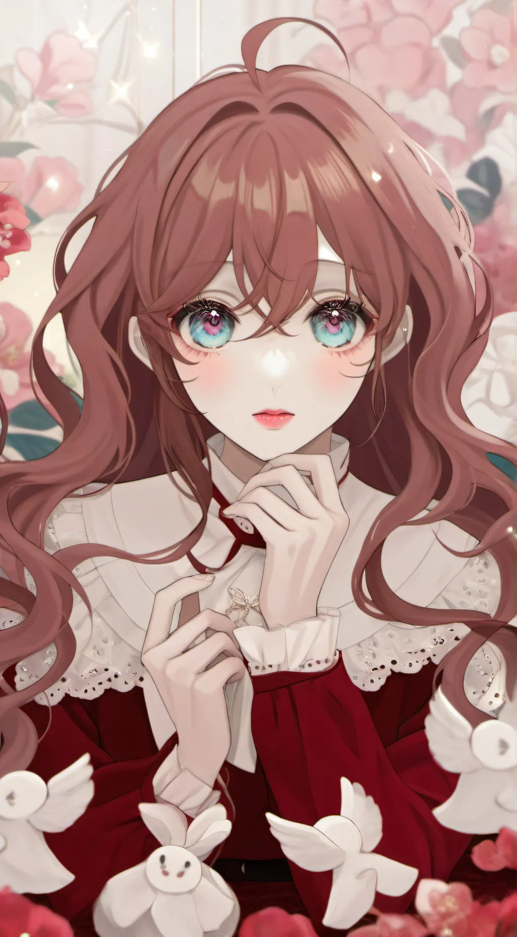 ai character: sua namorada  background