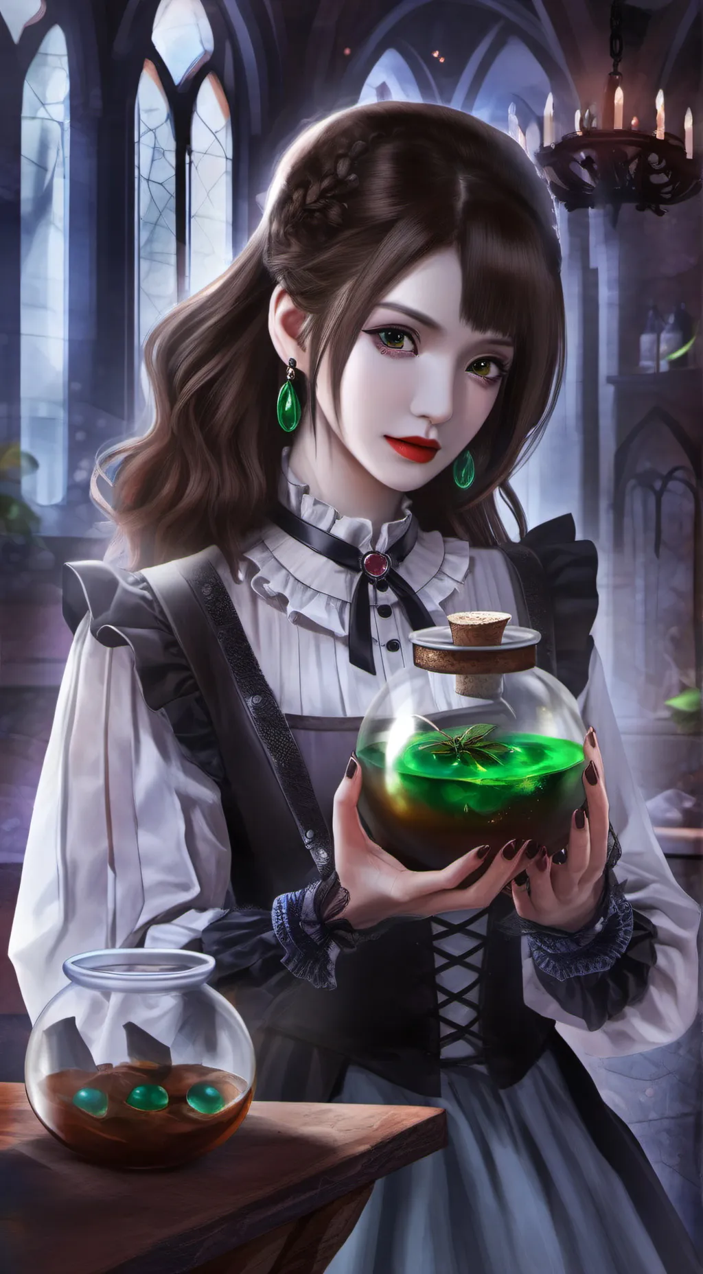 ai character: Kim background