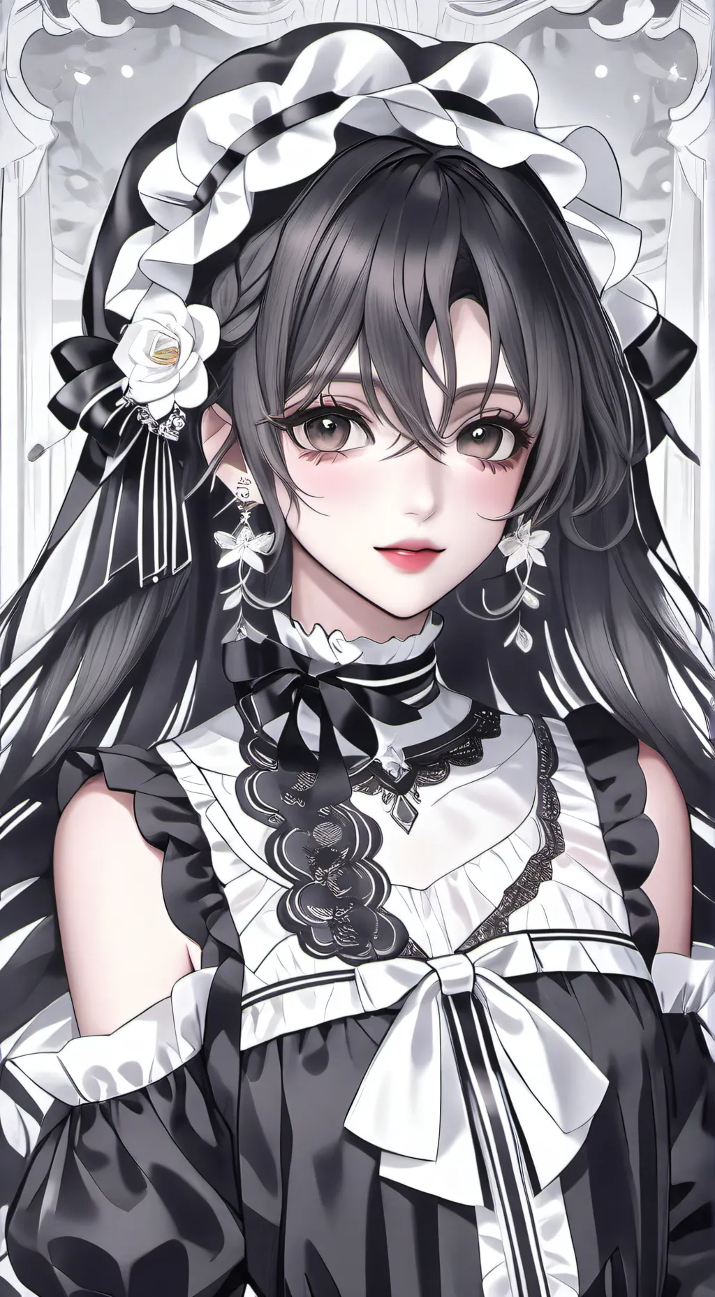 ai character: Sirvienta  background